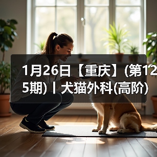 1月26日【重庆】(第125期)丨犬猫外