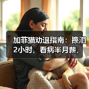 加菲猫劝退指南:擦泪2小时,看病半月薪,我劝你慎重(图3) 加菲猫劝退指南:擦泪2小时,看病半月薪,我劝你慎重(图3)