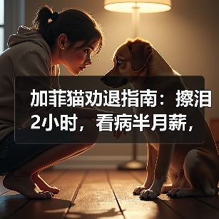 加菲猫劝退指南:擦泪2小时,看病半月薪,我劝你慎重(图4) 加菲猫劝退指南:擦泪2小时,看病半月薪,我劝你慎重(图4)
