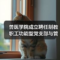 兽医学院成立聘任制教职工功能型党支部与管理委员会 - 新生家伴