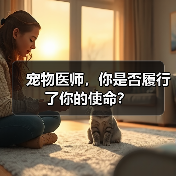 宠物医师，你是否履行了你的使命？ - 新生家伴