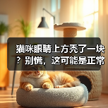 猫咪眼睛上方秃了一块？别慌，这可能是正常现象 - 新生家伴