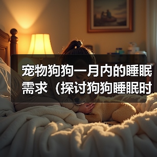 宠物狗狗一月内的睡眠需求（探讨狗狗睡眠时间与健康的关系） - 新生家伴