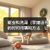驱虫和洗澡（掌握适当的时间间隔和方法，让我们更加健康自信） - 新生家伴