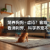 笼养狗狗=虐待?客观看清利弊,科学养宠不踩坑(图2) 笼养狗狗=虐待?客观看清利弊,科学养宠不踩坑(图2)