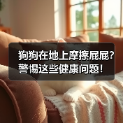 狗狗在地上摩擦屁屁？警惕这些健康问题！ - 新生家伴