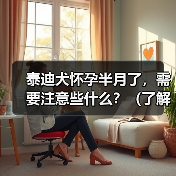泰迪犬怀孕半月了，需要注意些什么？（了解泰迪怀孕期的重要知识，为宝宝的健康成长做好准备）(图2)
