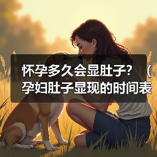 怀孕多久会显肚子？（孕妇肚子显现的时间表） - 新生家伴