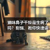 猫咪鼻子干燥是生病了吗？别慌，教你快速读懂原因(图2)