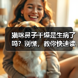 猫咪鼻子干燥是生病了吗？别慌，教你快速读懂原因(图3)