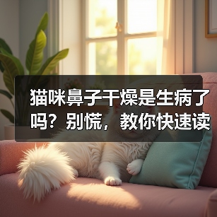 猫咪鼻子干燥是生病了吗？别慌，教你快速读懂原因(图4)