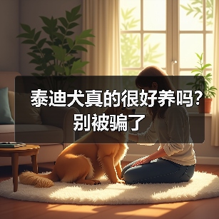 泰迪犬真的很好养吗？别被骗了(图2)