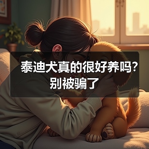 泰迪犬真的很好养吗？别被骗了(图4)