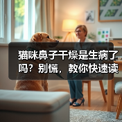 猫咪鼻子干燥是生病了吗？别慌，教你快速读懂原因 - 新生家伴