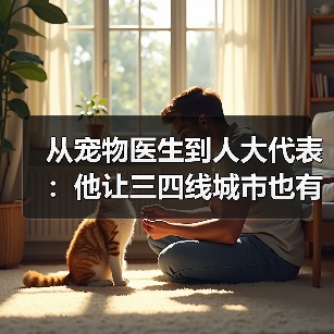 从宠物医生到人大代表：他让三四线城市也有了高品质宠物医疗服务 - 新生家伴