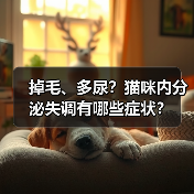 掉毛、多尿?猫咪内分泌失调有哪些症状?(图3) 掉毛、多尿?猫咪内分泌失调有哪些症状?(图3)