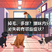 掉毛、多尿？猫咪内分泌失调有哪些症状？ - 新生家伴