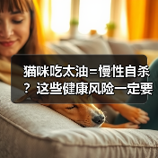 猫咪吃太油=慢性自杀?这些健康风险一定要警惕!(图3) 猫咪吃太油=慢性自杀?这些健康风险一定要警惕!(图3)
