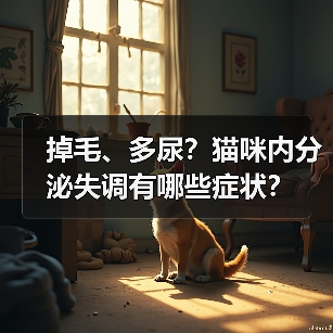掉毛、多尿?猫咪内分泌失调有哪些症状?(图2) 掉毛、多尿?猫咪内分泌失调有哪些症状?(图2)