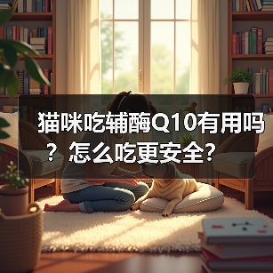 猫咪吃辅酶Q10有用吗？怎么吃更安全？ - 新生家伴