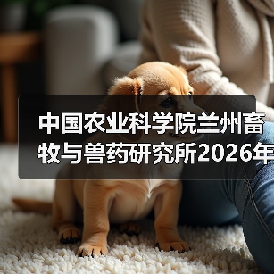 中国农业科学院兰州畜牧与兽药研究所2026年度招聘公示 - 新生家伴
