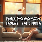 狗狗为什么会突然发出呜呜声?(探寻狗狗呜呜声背后的原因)(图2) 狗狗为什么会突然发出呜呜声?(探寻狗狗呜呜声背后的原因)(图2)