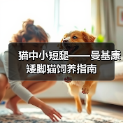 猫中小短腿——曼基康矮脚猫饲养指南(图3)