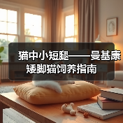 猫中小短腿——曼基康矮脚猫饲养指南(图4)