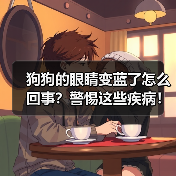 狗狗的眼睛变蓝了怎么回事？警惕这些疾病！(图2)