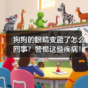 狗狗的眼睛变蓝了怎么回事？警惕这些疾病！(图4)