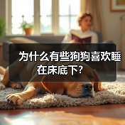 为什么有些狗狗喜欢睡在床底下？(图2)