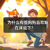 为什么有些狗狗喜欢睡在床底下？ - 新生家伴