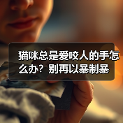 猫咪总是爱咬人的手怎么办?别再以暴制暴(图2) 猫咪总是爱咬人的手怎么办?别再以暴制暴(图2)