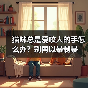 猫咪总是爱咬人的手怎么办?别再以暴制暴(图4) 猫咪总是爱咬人的手怎么办?别再以暴制暴(图4)