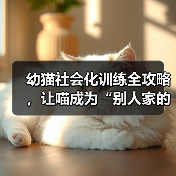 幼猫社会化训练全攻略，让喵成为“别人家的孩子” - 新生家伴
