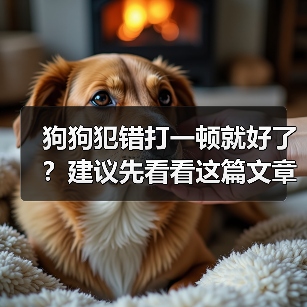 狗狗犯错打一顿就好了?建议先看看这篇文章(图4) 狗狗犯错打一顿就好了?建议先看看这篇文章(图4)