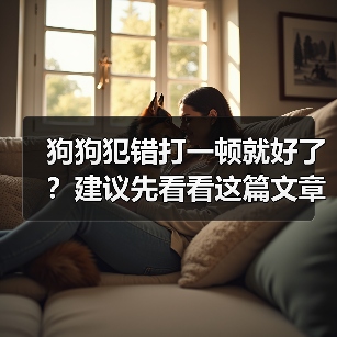 狗狗犯错打一顿就好了?建议先看看这篇文章(图3) 狗狗犯错打一顿就好了?建议先看看这篇文章(图3)