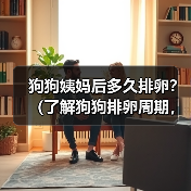 狗狗姨妈后多久排卵?(了解狗狗排卵周期,细心呵护你的宠物)(图2) 狗狗姨妈后多久排卵?(了解狗狗排卵周期,细心呵护你的宠物)(图2)