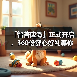 「智答应激」正式开启，360份舒心好礼等你赢！(图3)