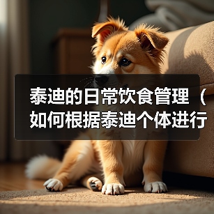 泰迪的日常饮食管理(如何根据泰迪个体进行适当调整)(图4) 泰迪的日常饮食管理(如何根据泰迪个体进行适当调整)(图4)