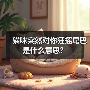 猫咪突然对你狂摇尾巴是什么意思？ - 新生家伴