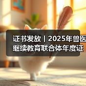 证书发放丨2025年兽医继续教育联合体年度证书正式发放啦！ - 新生家伴