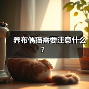 养布偶猫需要注意什么？ - 新生家伴