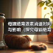 母猫绝育激素消退时间与影响(探究母猫绝育激素消退的时间以及对身体和行为的影响)(图3) 母猫绝育激素消退时间与影响(探究母猫绝育激素消退的时间以及对身体和行为的影响)(图3)