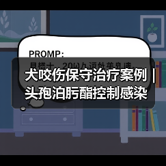 犬咬伤保守治疗案例 | 头孢泊肟酯控制感染(图2) 犬咬伤保守治疗案例 | 头孢泊肟酯控制感染(图2)
