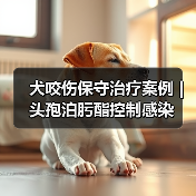 犬咬伤保守治疗案例 | 头孢泊肟酯控制感染 - 新生家伴