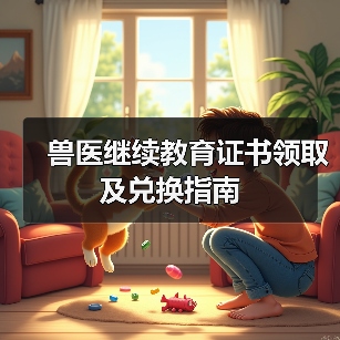 兽医继续教育证书领取及兑换指南 - 新生家伴