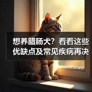 想养腊肠犬？看看这些优缺点及常见疾病再决