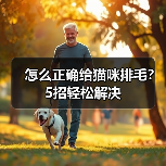 怎么正确给猫咪排毛?5招轻松解决(图2) 怎么正确给猫咪排毛?5招轻松解决(图2)