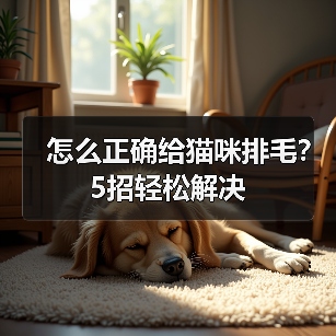 怎么正确给猫咪排毛?5招轻松解决(图4) 怎么正确给猫咪排毛?5招轻松解决(图4)